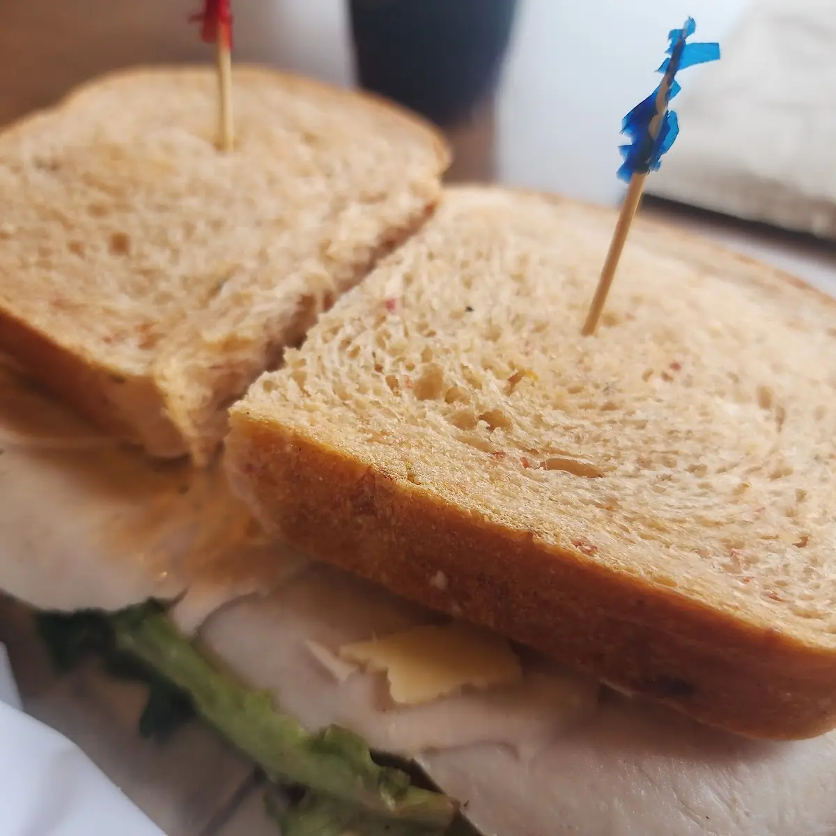 Roasted Turkey Apple & Cheddar Sandwich