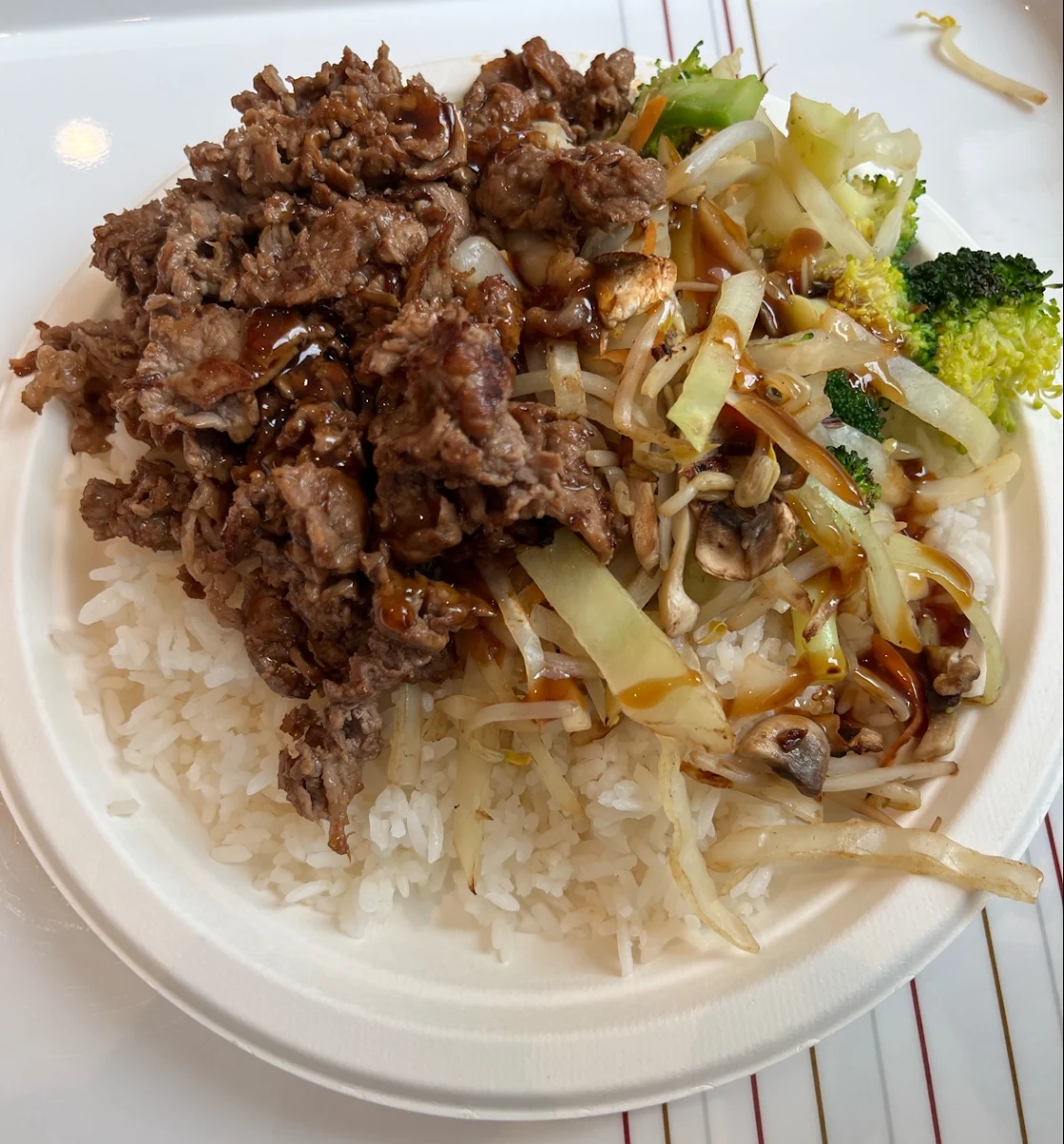 Beef Teppanyaki with Rice, Koya Japan