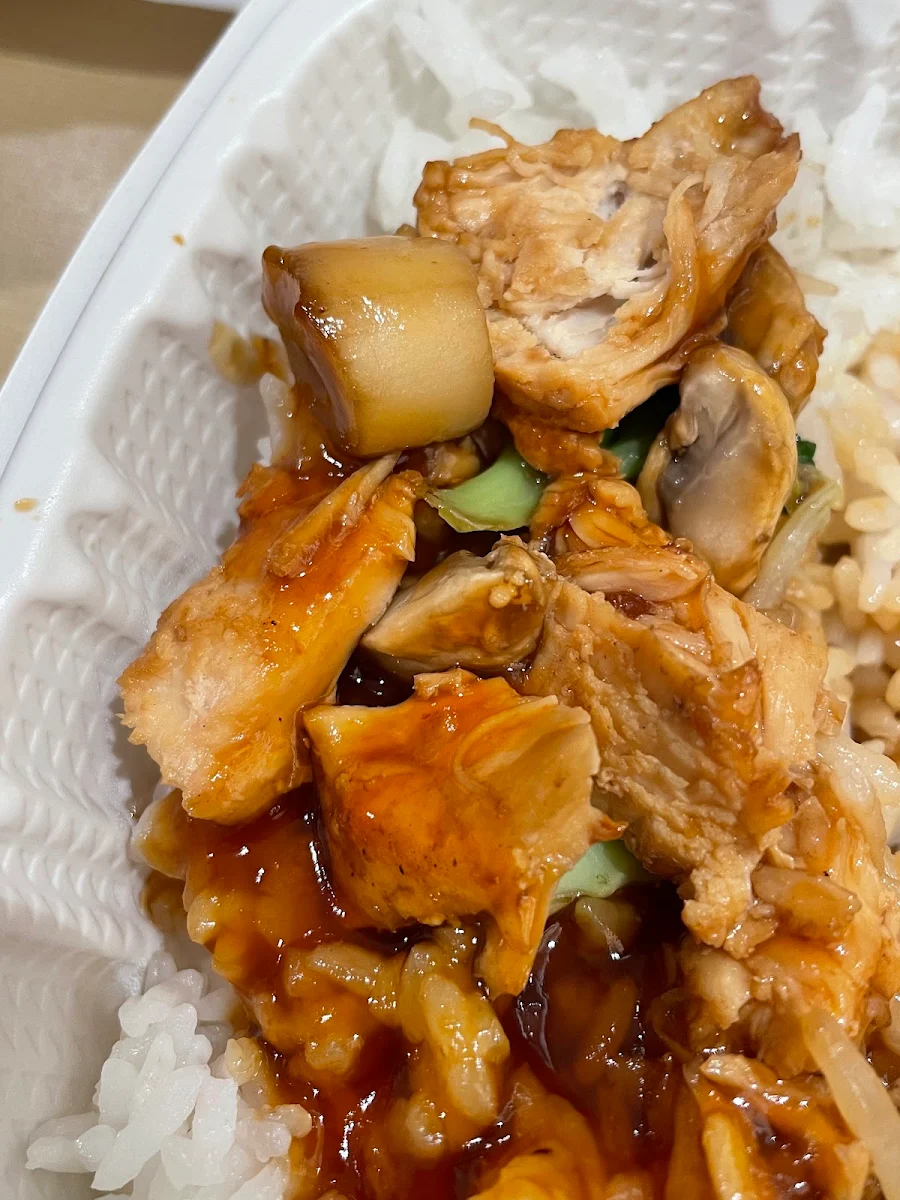 Chicken Teppanyaki with Rice, Koya Japan