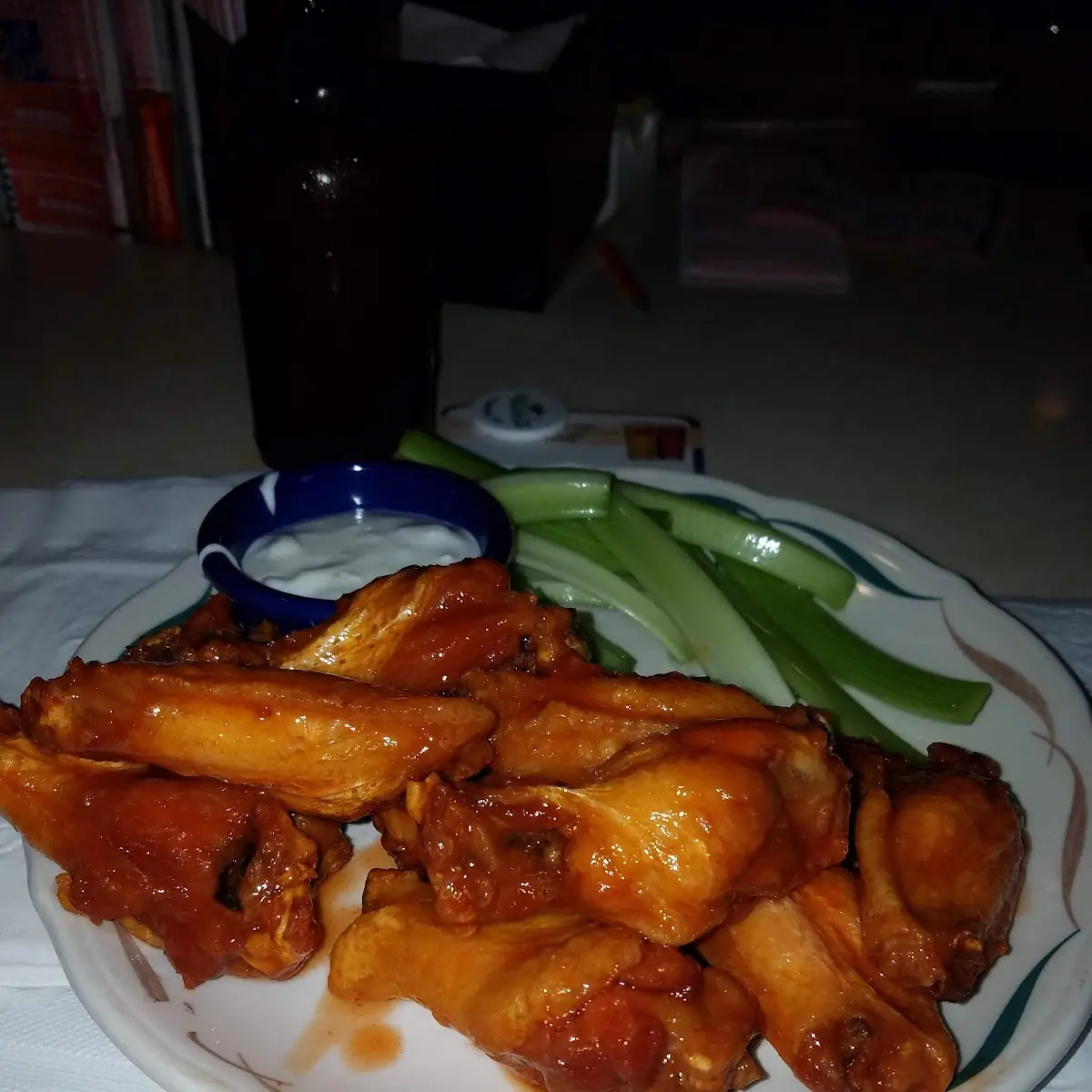 Honey Hot Chicken Wings