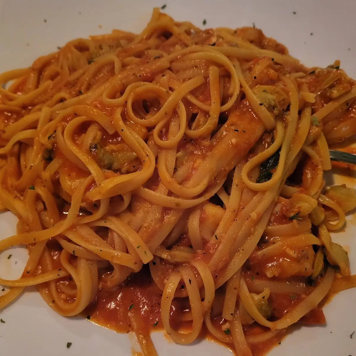 Seafood Linguine