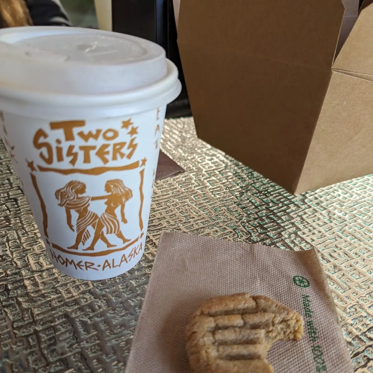 Peanut Butter Cookie and Tea