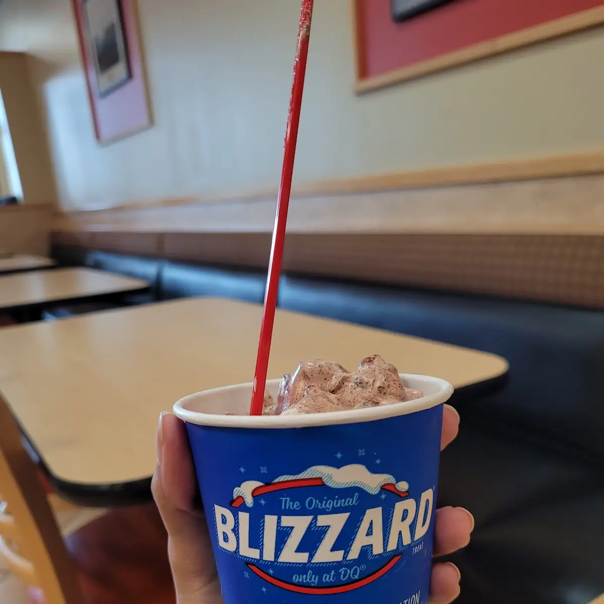 Brownie Batter Blizzard Treat