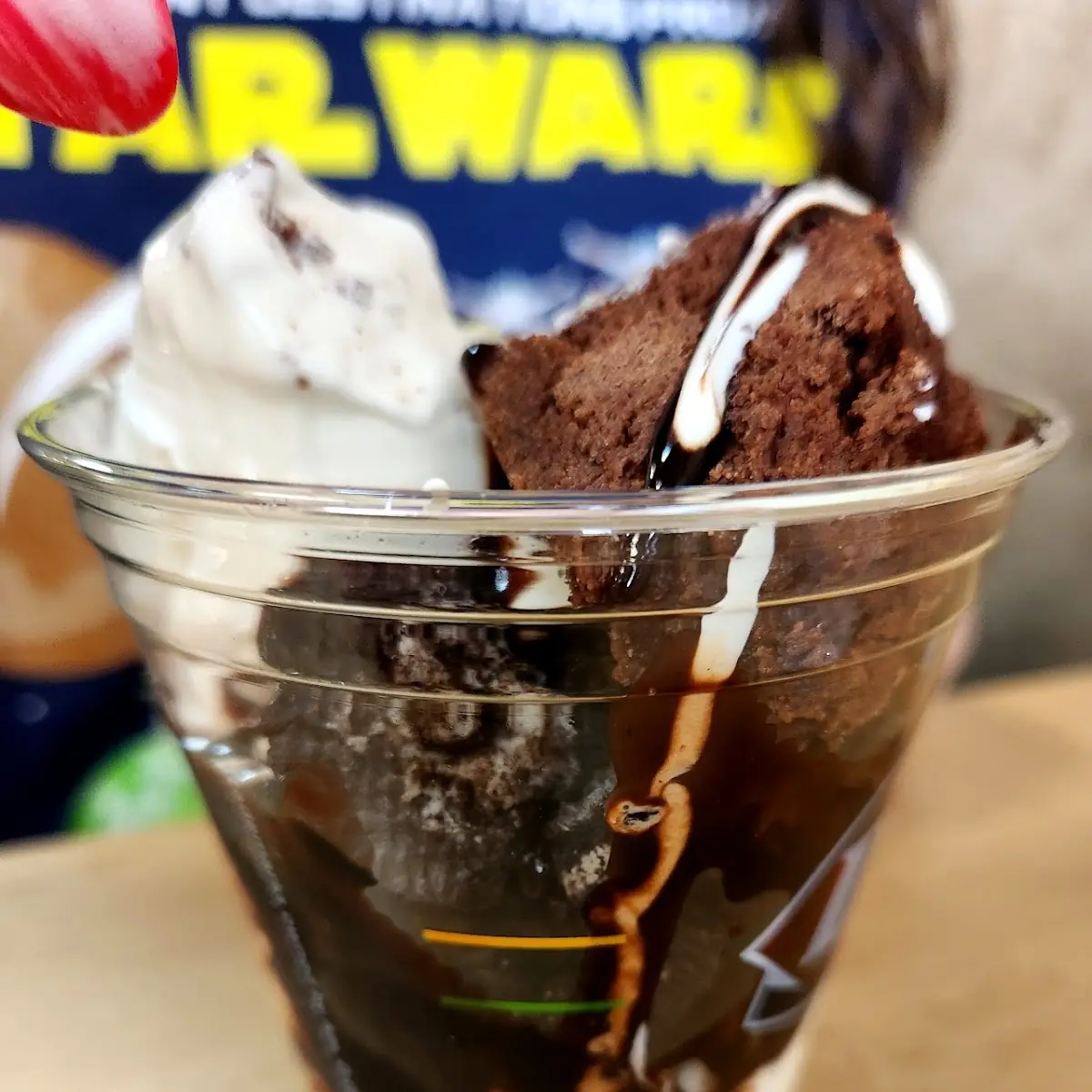 Fudge Brownie Sundae