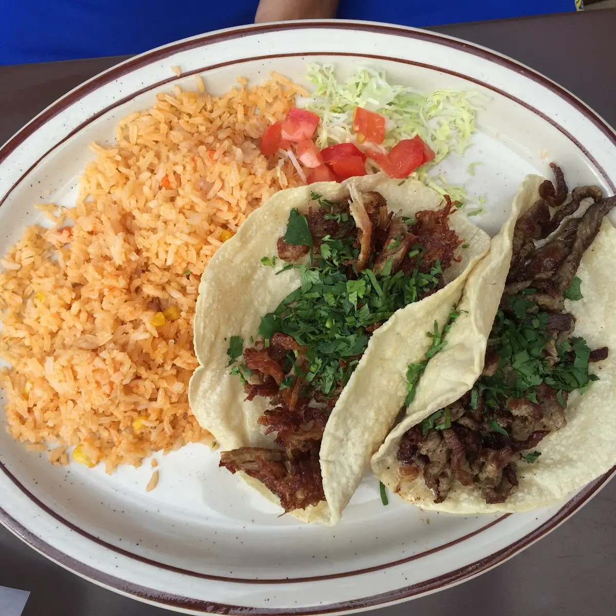 Carne Asada and Carnitas Tacos