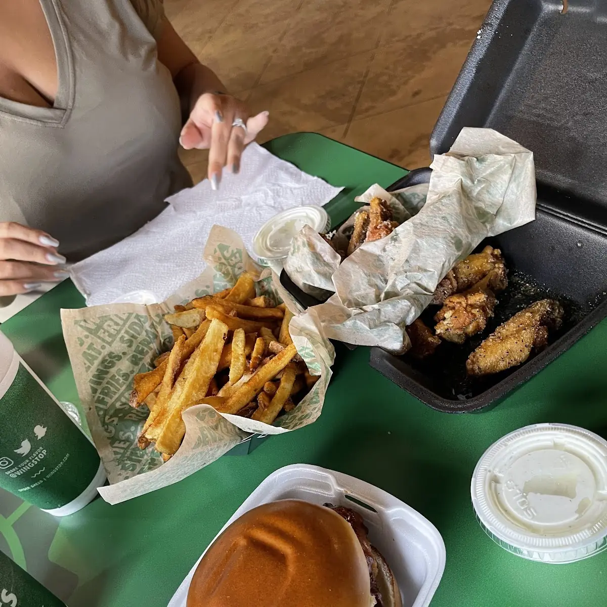 Lemon Pepper Wings & Chicken Sandwich Combo