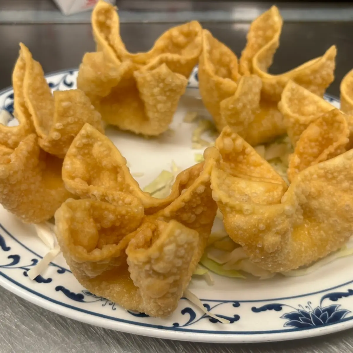 Six Crab Rangoon