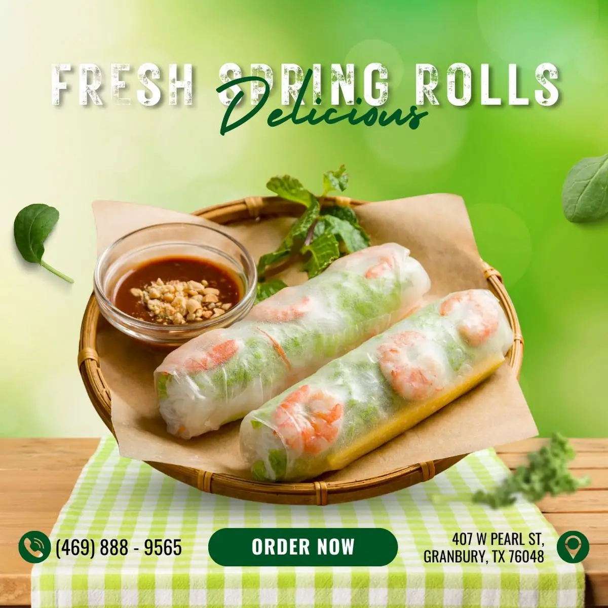 Shrimp Spring Roll