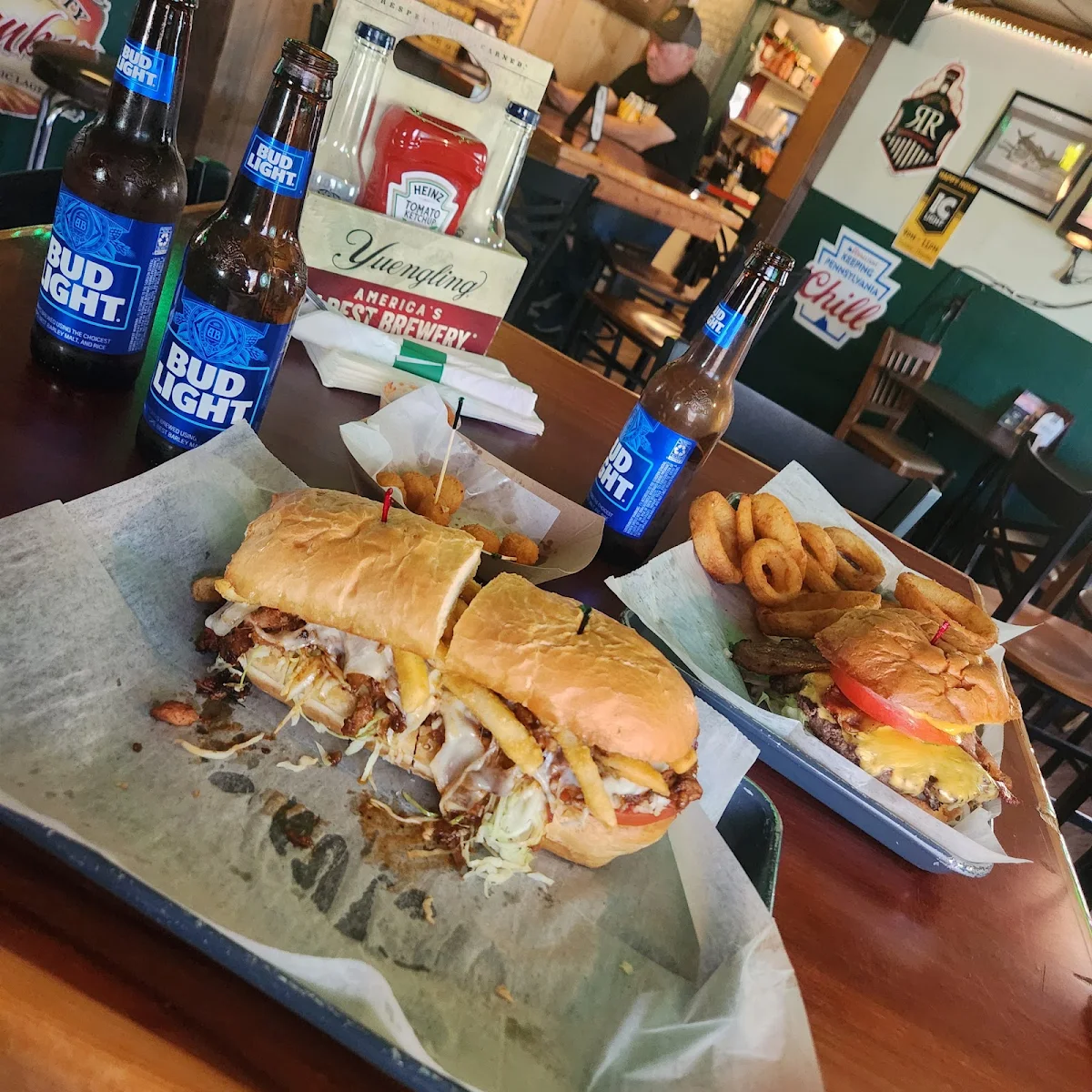 Pulled Pork Pittsburgh Sandwich