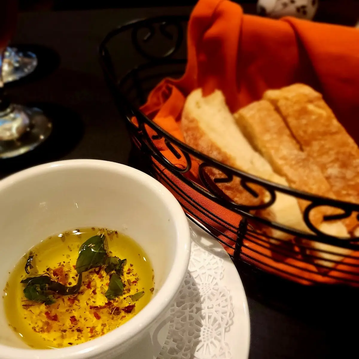 Home Made Bread and Olive Oil