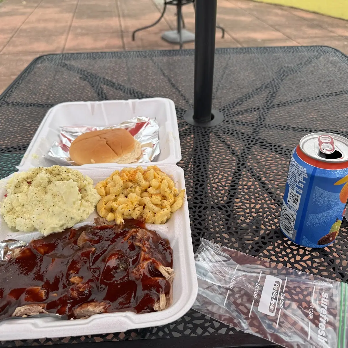 Pulled Pork Potato Salad Mac and Cheese