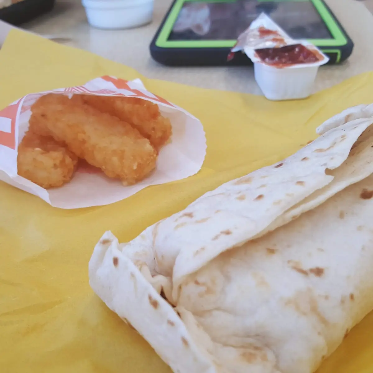 Bacon and Egg Tacos with Hash Browns