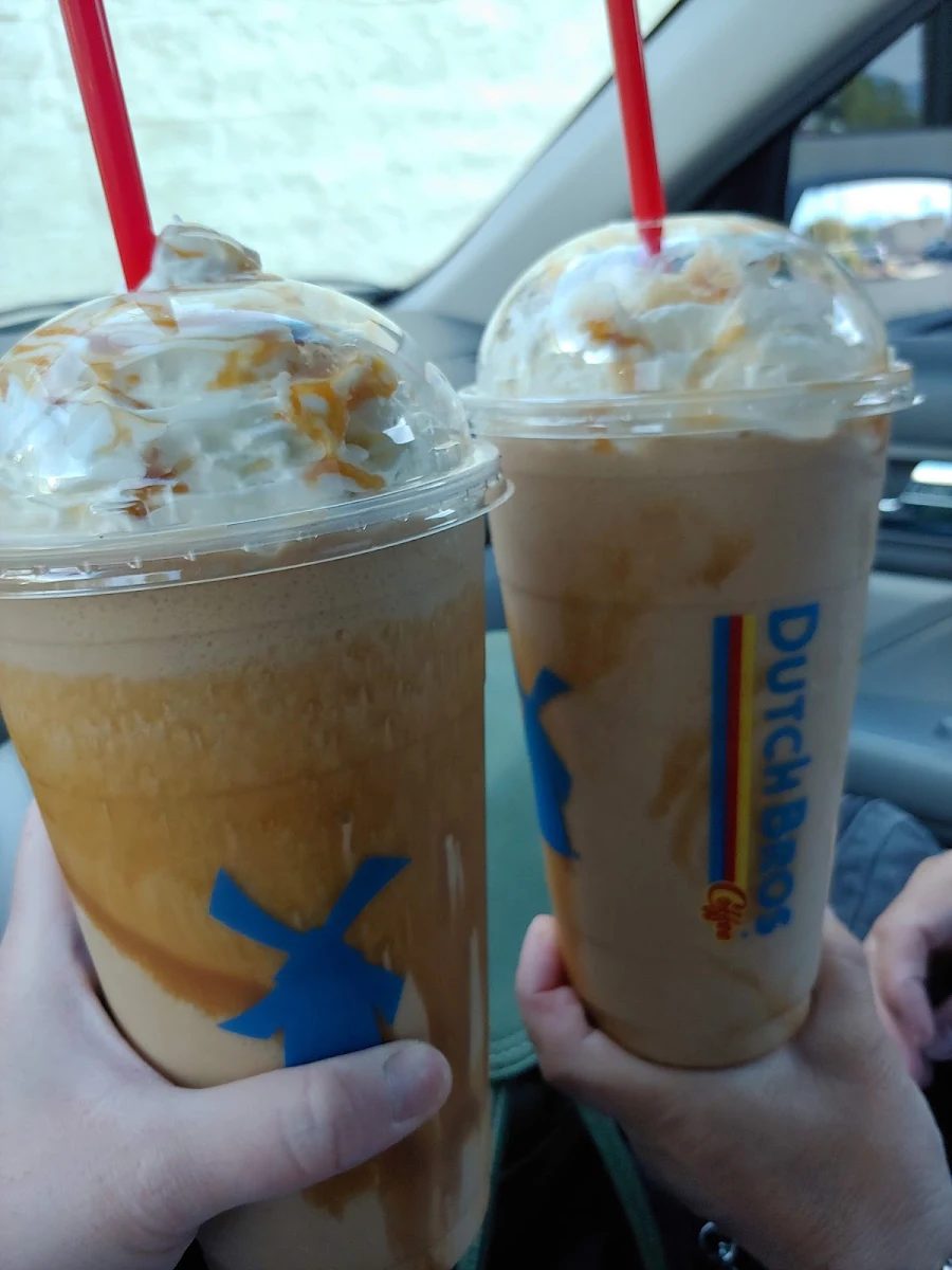 Horchata Freeze with Caramel Drizzle