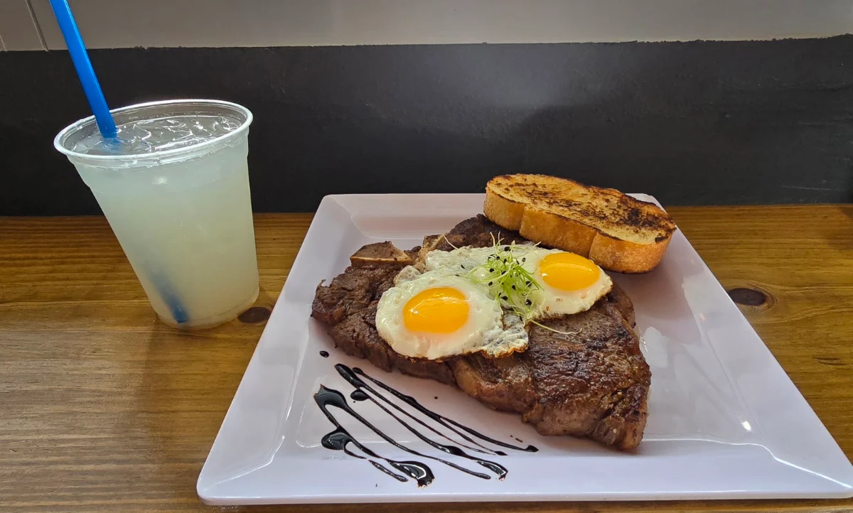 Steak and Eggs Any Style