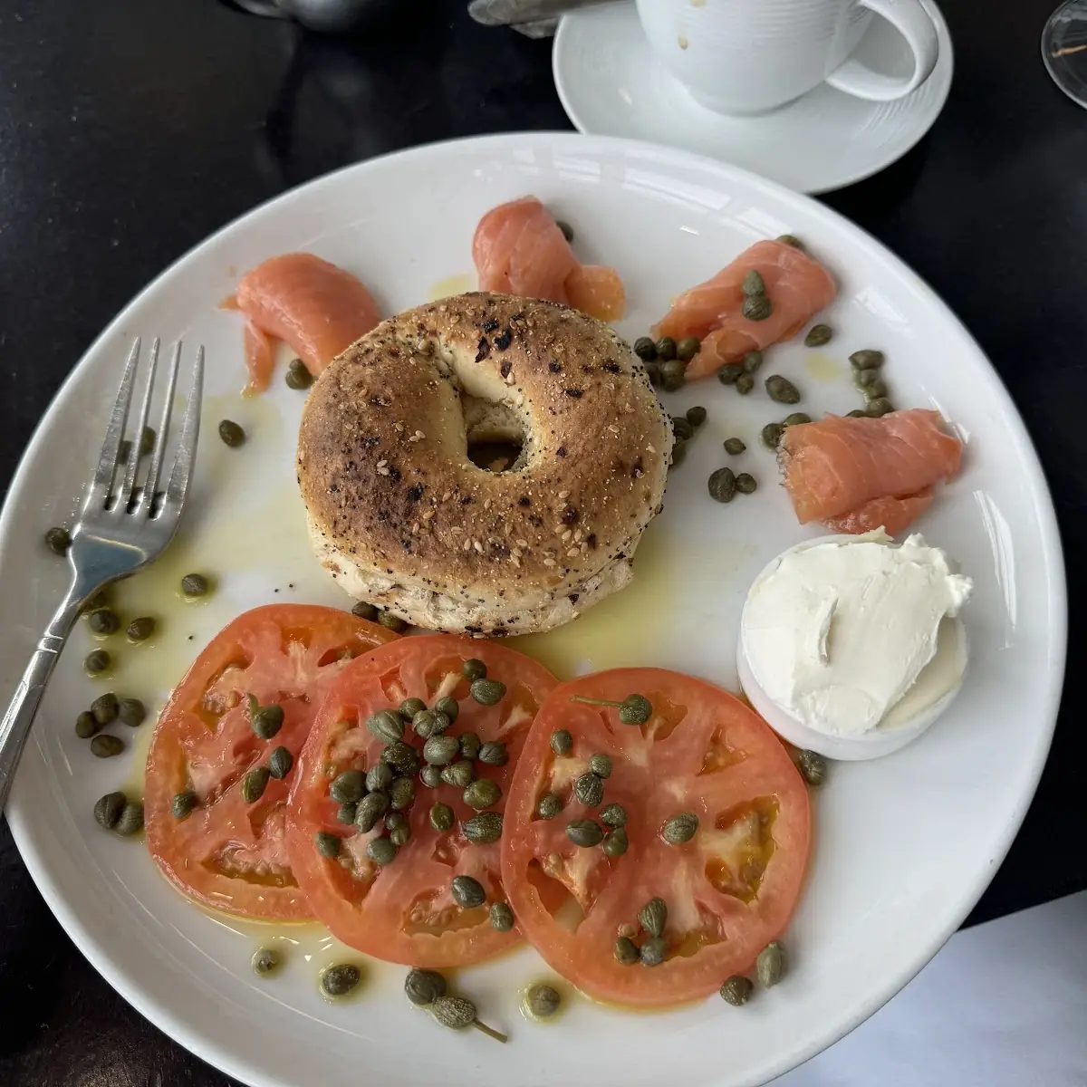 Everything Bagel with Cream Cheese