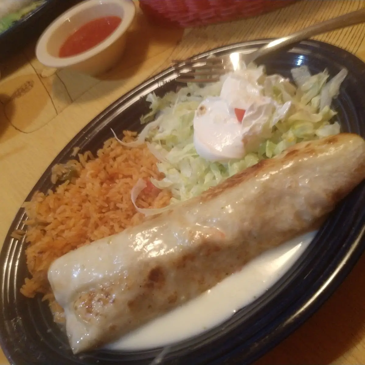 Cheese Steak Burrito
