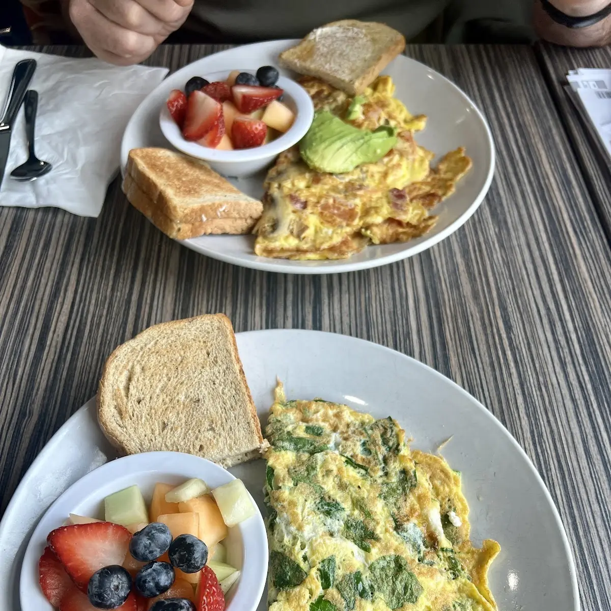 Spinach Feta Omelette