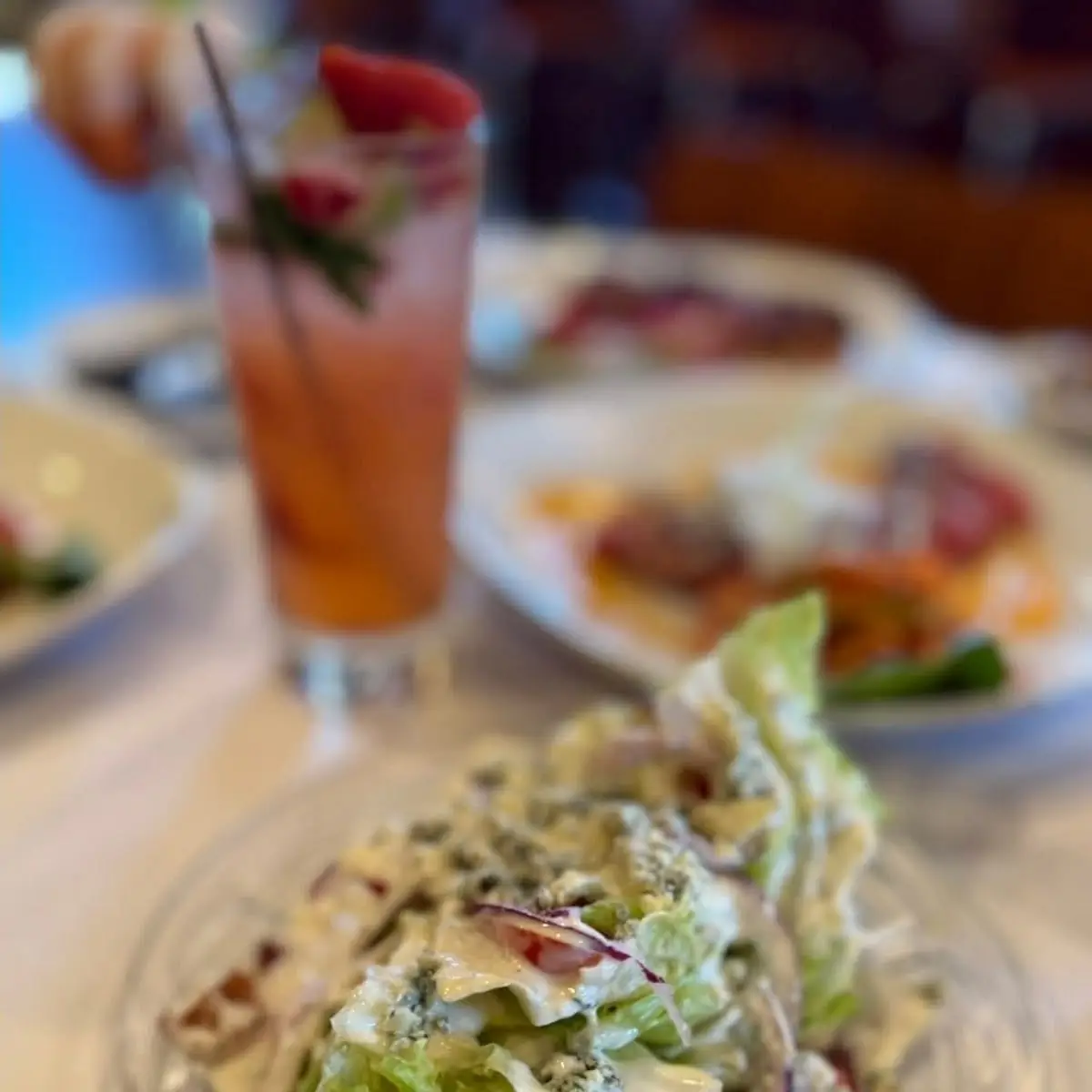 Blue Cheese Wedge Salad