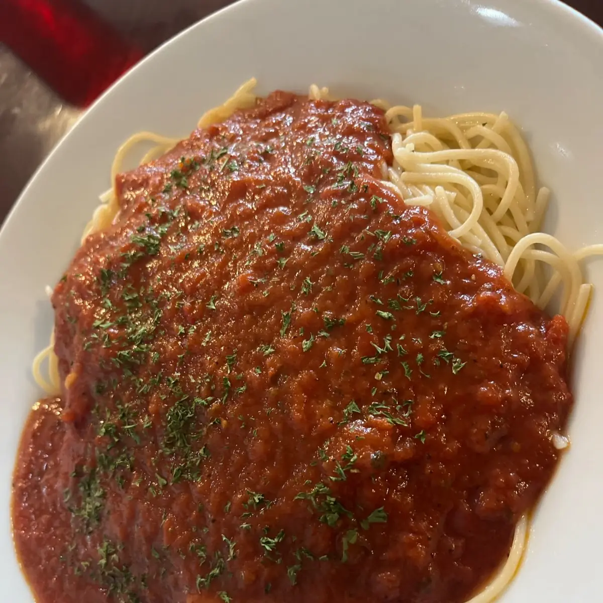 Kids Spaghetti with Marinara
