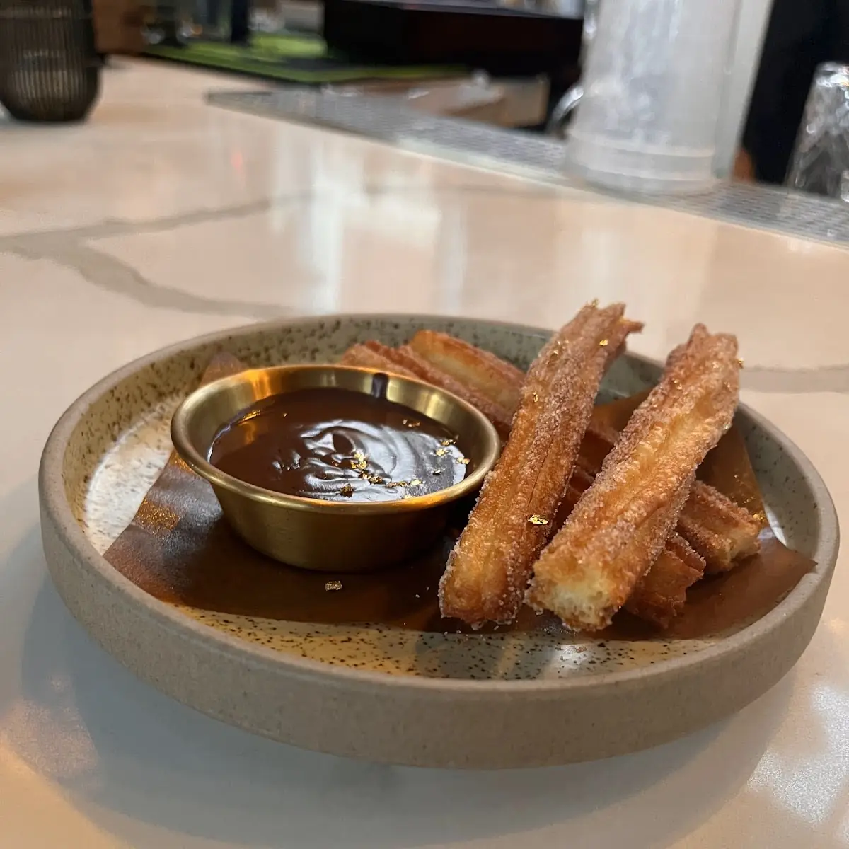 Churros with Dulce De Leche, Baro
