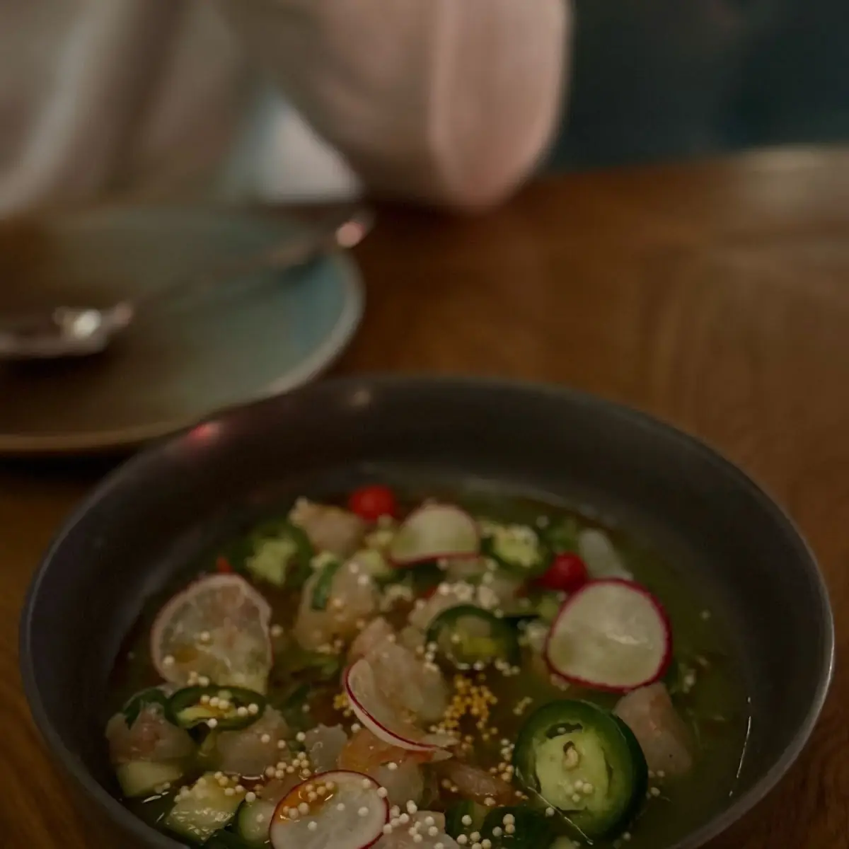 Scallop Aguachile, Baro