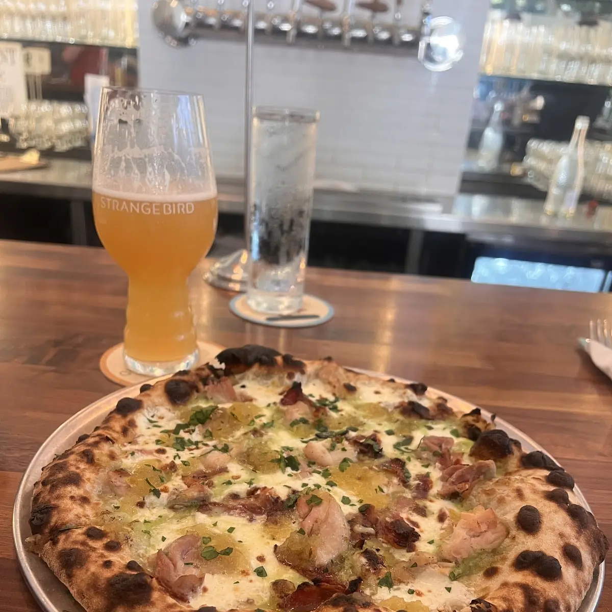 Chicken Bacon Ranch Pizza