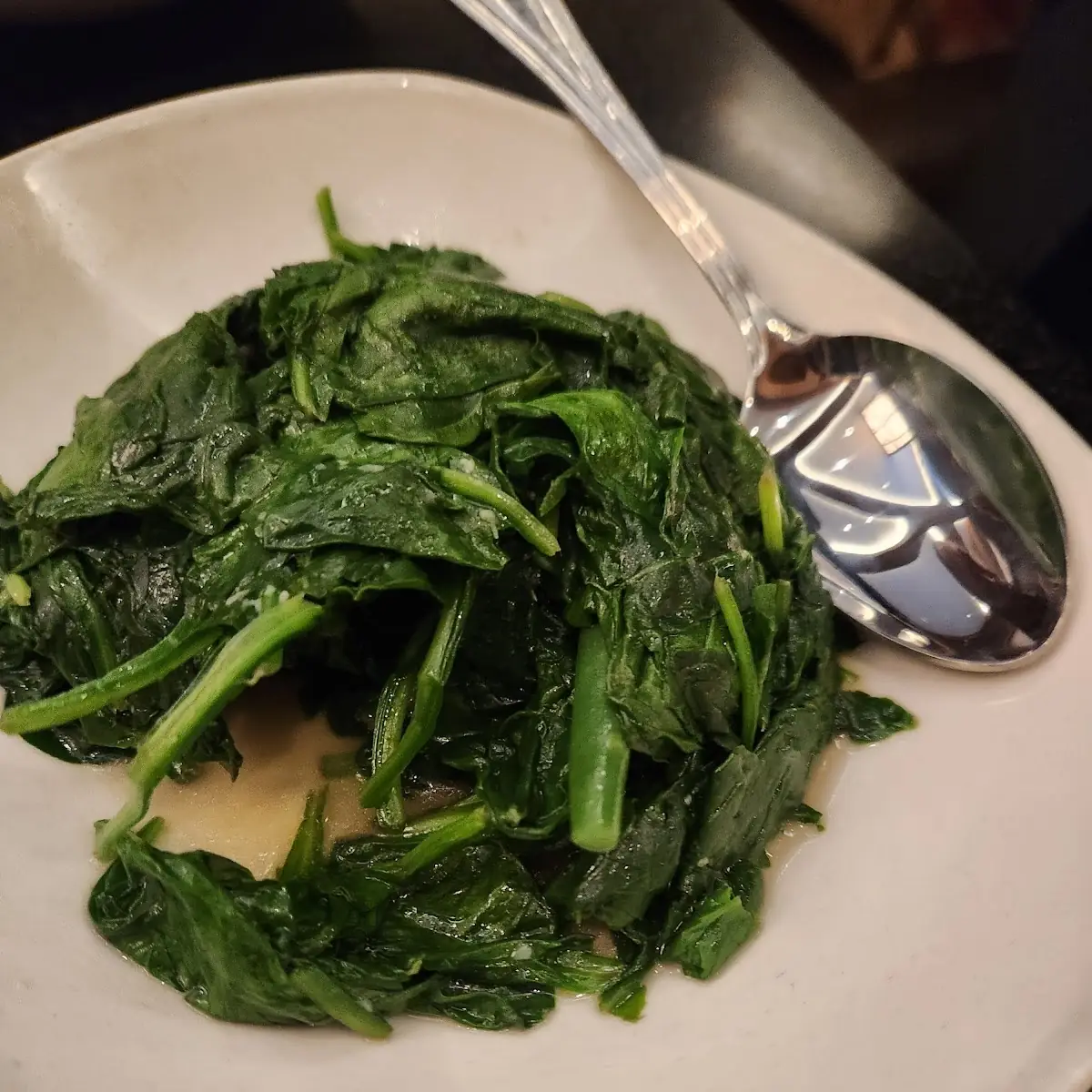 Sauteed Spinach with Garlic
