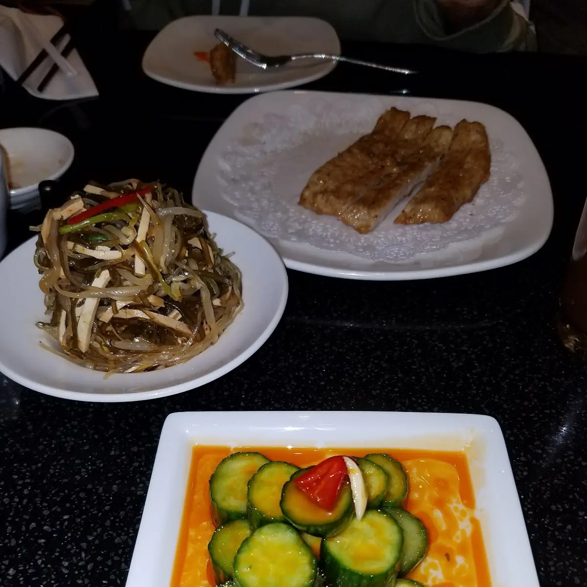 Seaweed & Bean Curd in a Vinegar Dressing
