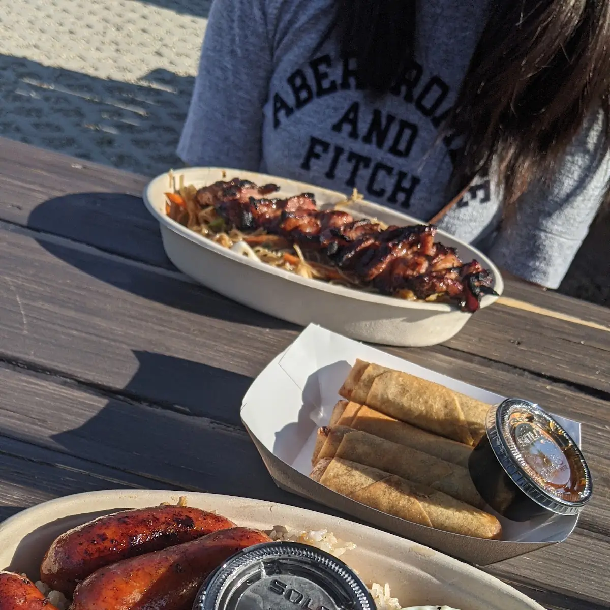 Longaniza and Lumpia