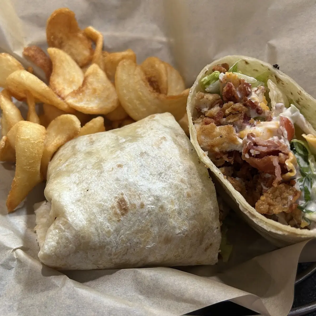 Chicken Bacon Ranch Wrap