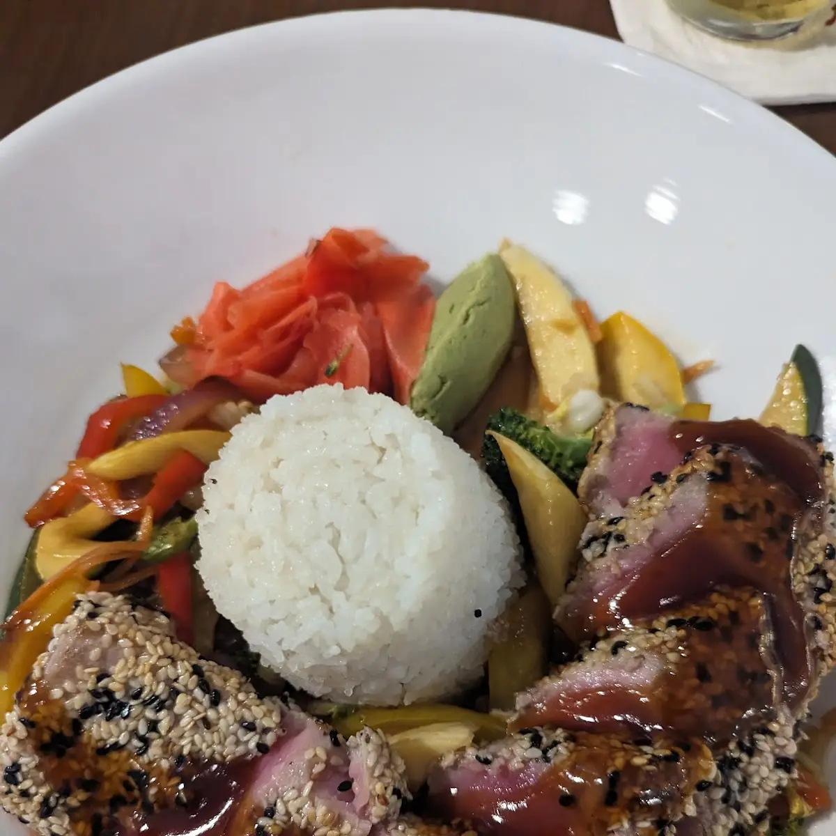 Seared Tuna with Coconut Rice