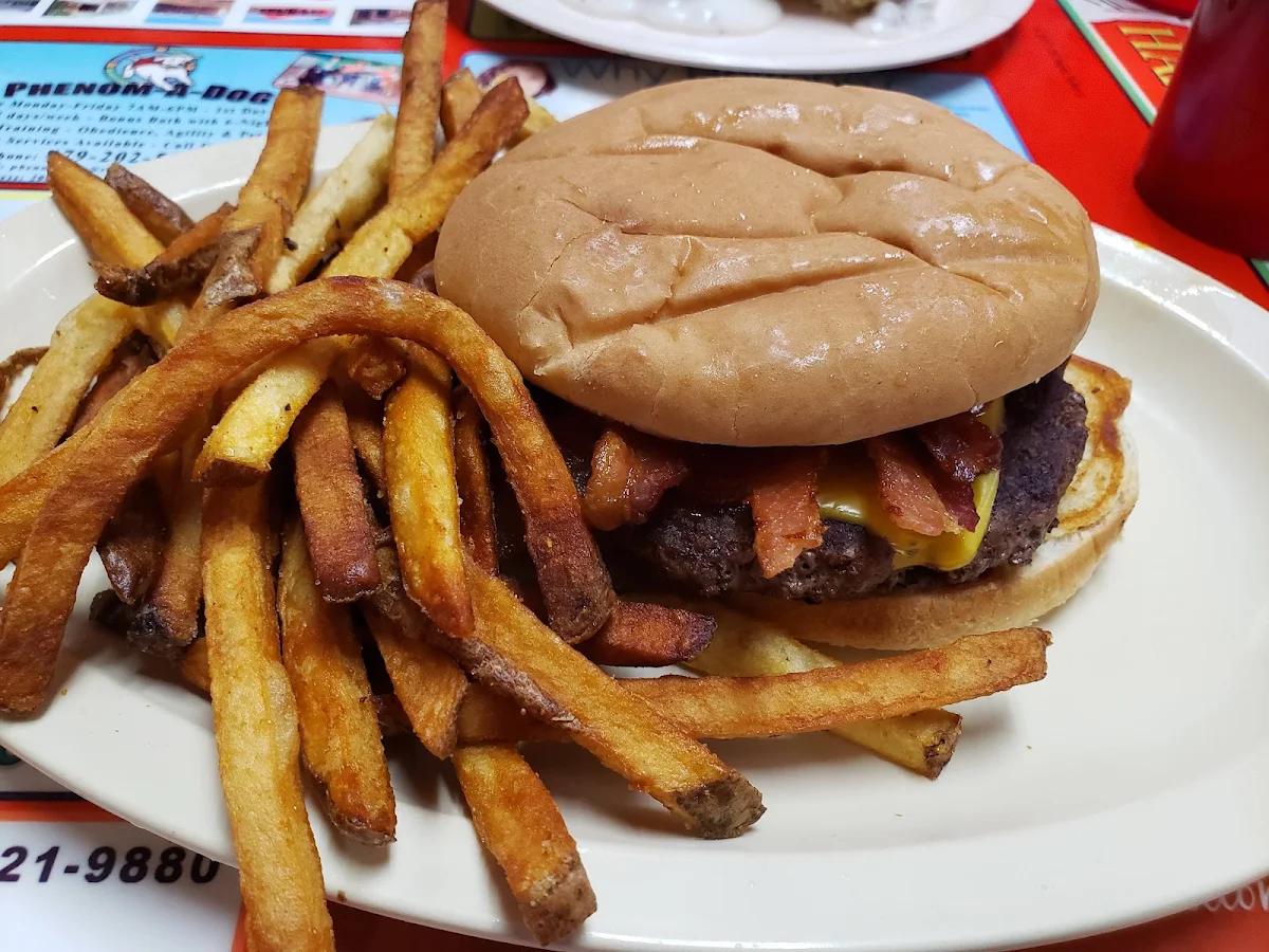 Bacon Cheese Burger Combo