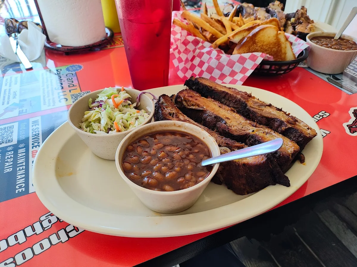 Barbecued Pork Spare Ribs
