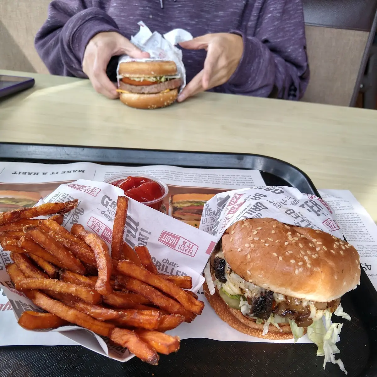 Portobello Mushroom Burger