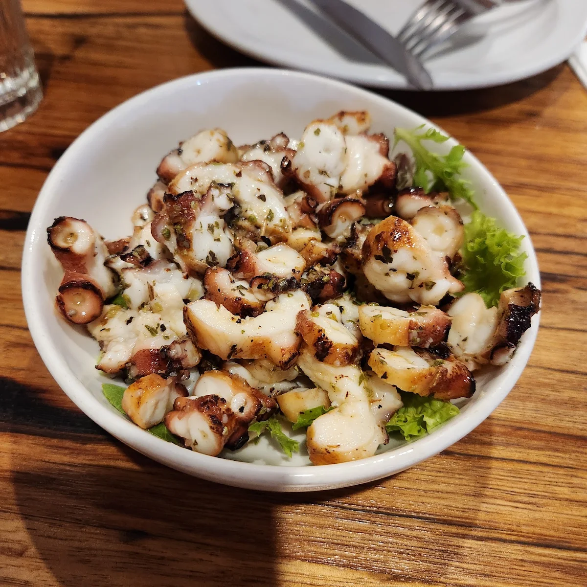 Char-Grilled Calamari, Taksim Square