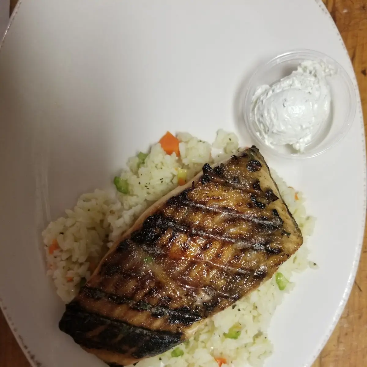 Grilled Salmon Special