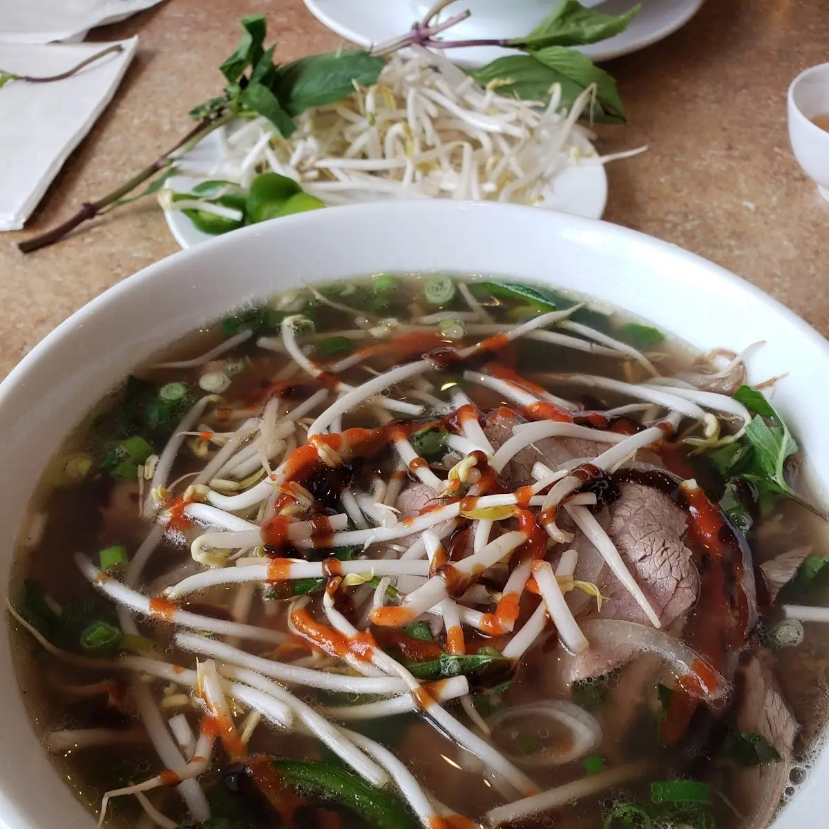 Pho DAC Biet with Shrimp
