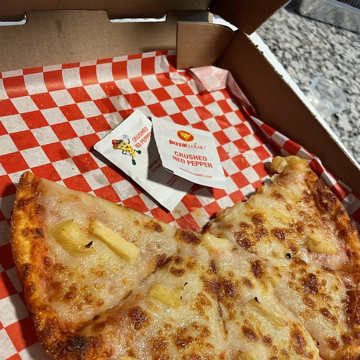 Personal Cheese and Pineapple Pizza