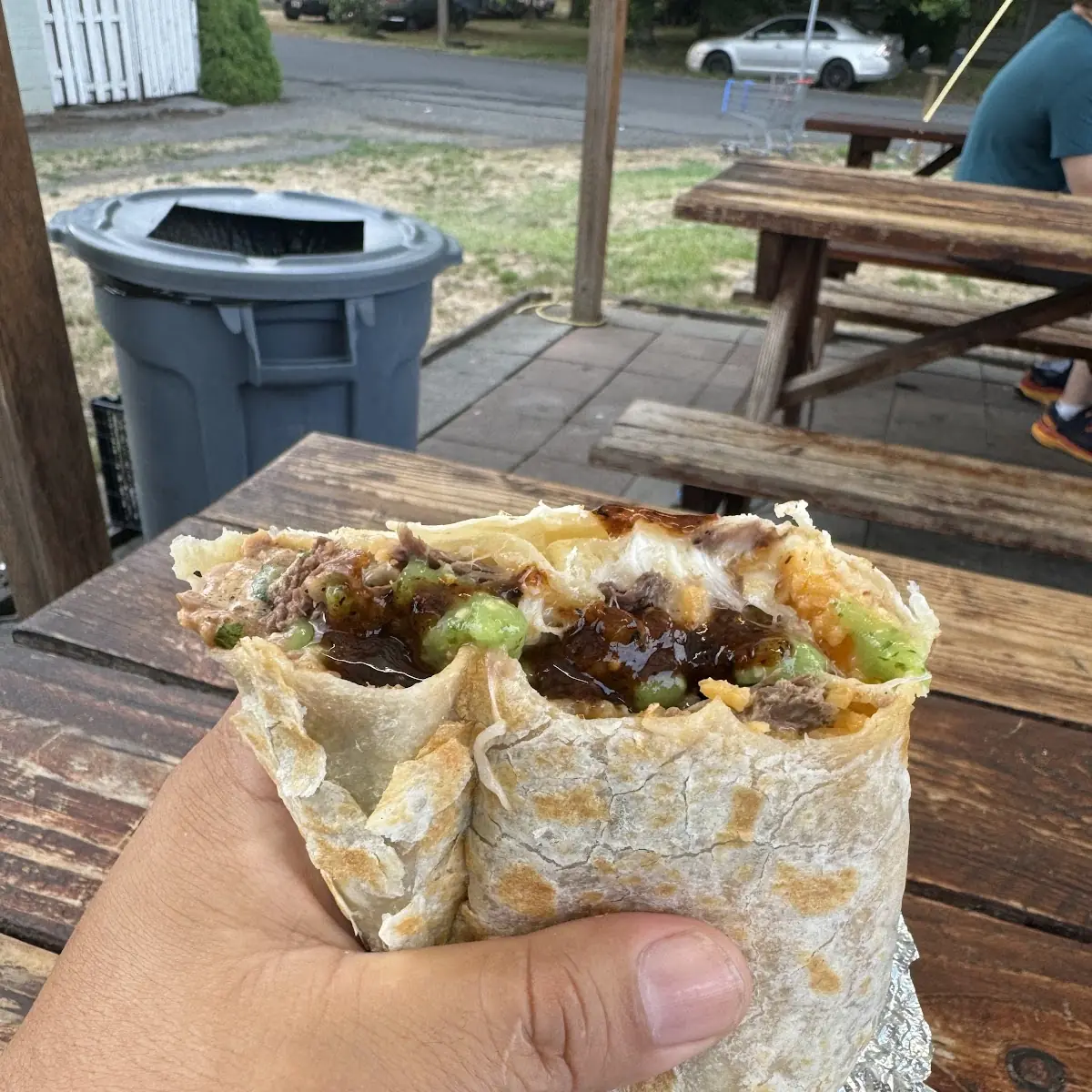 Lengua Burrito Supreme
