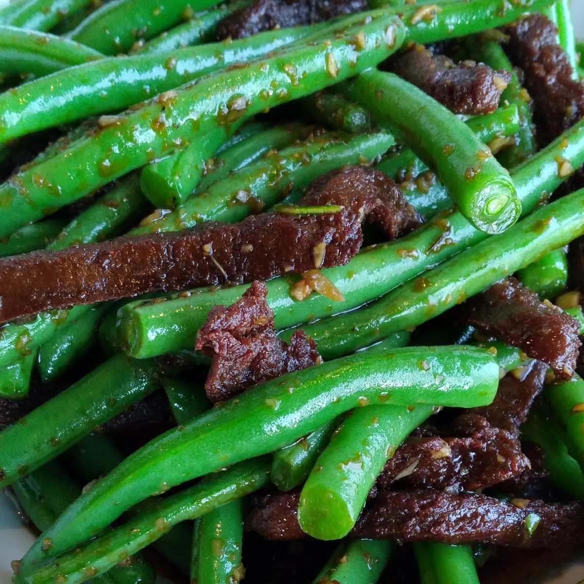 Beefless Green Beans