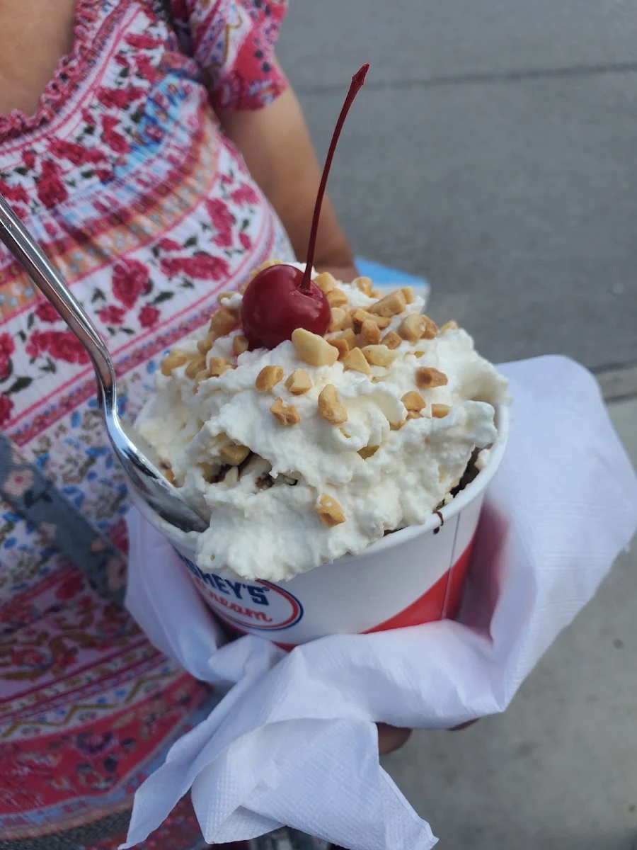 Strawberry Ice Cream Sundae