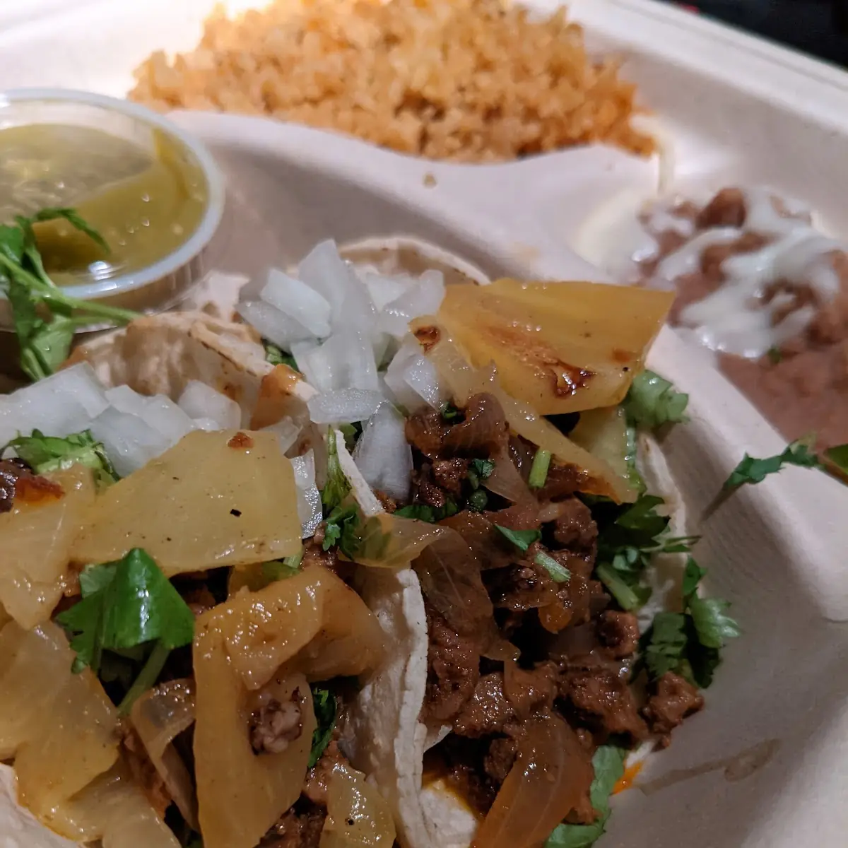 Chicken Taco Plate