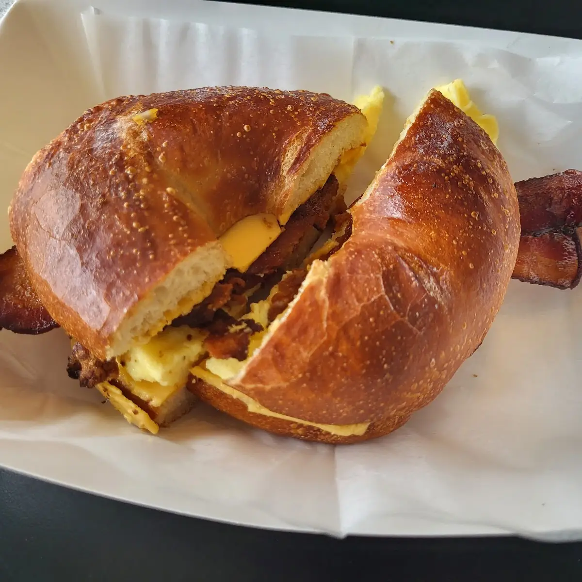 Bacon Cheddar Shmear