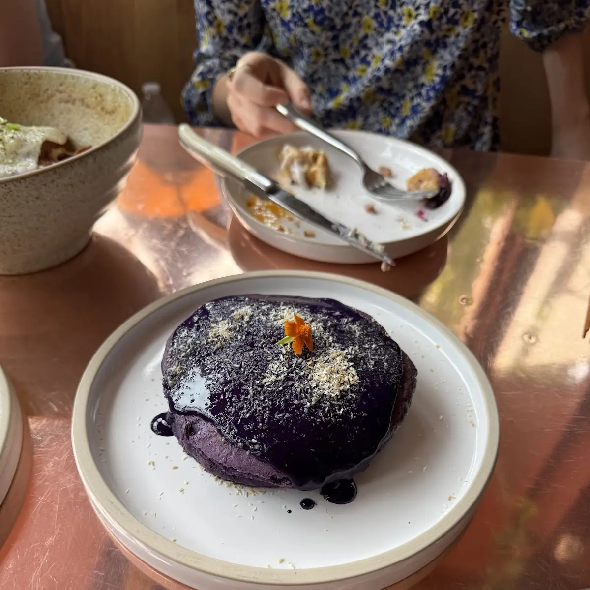 Ube Pancakes