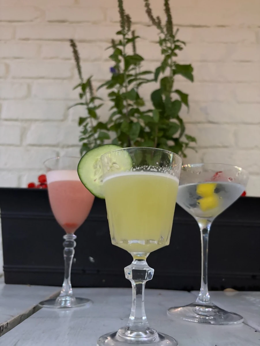Sweet Pea Gimlet