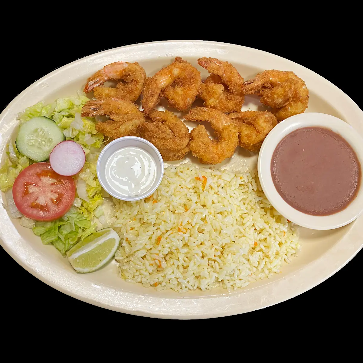 Camarones Empanizados Breaded Shrimp