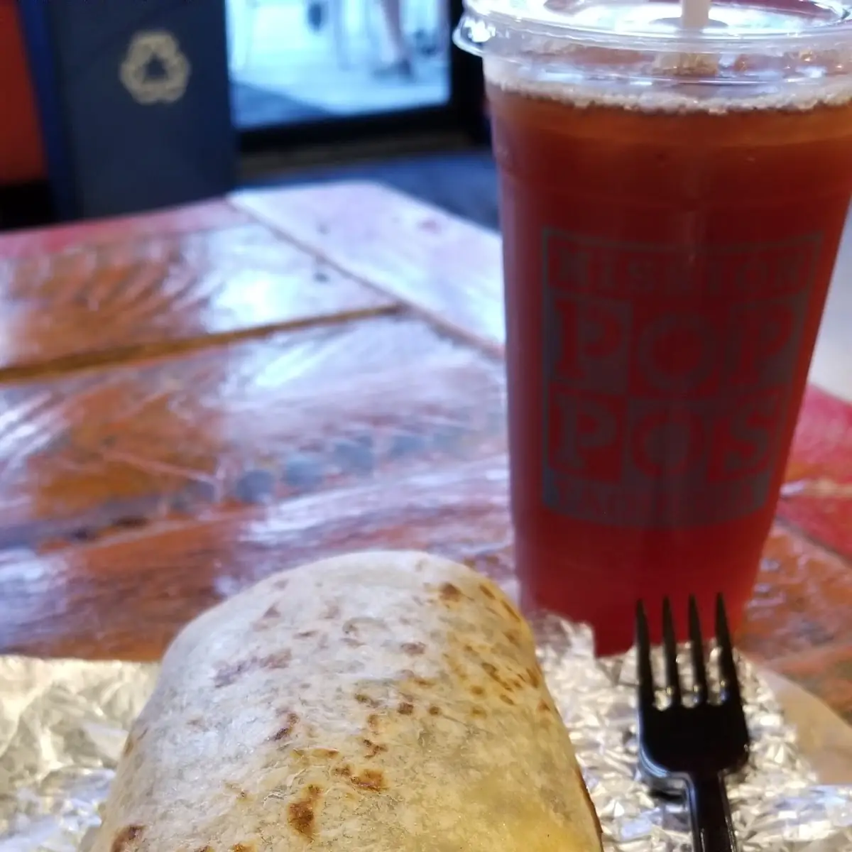 Double Beef Burrito with Black Beans