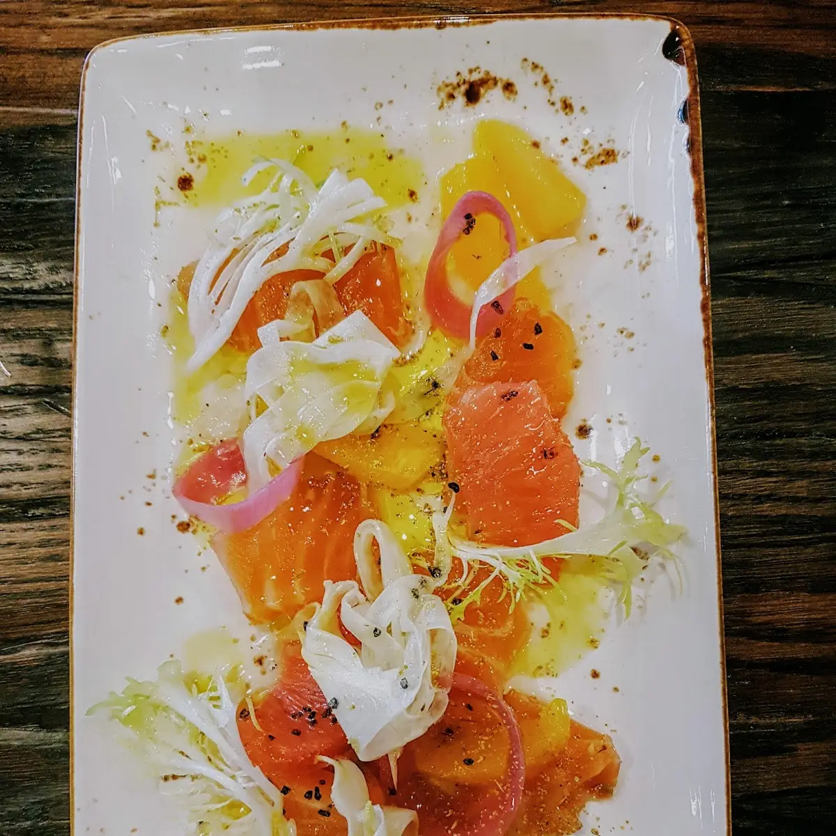 Salmon Crudo