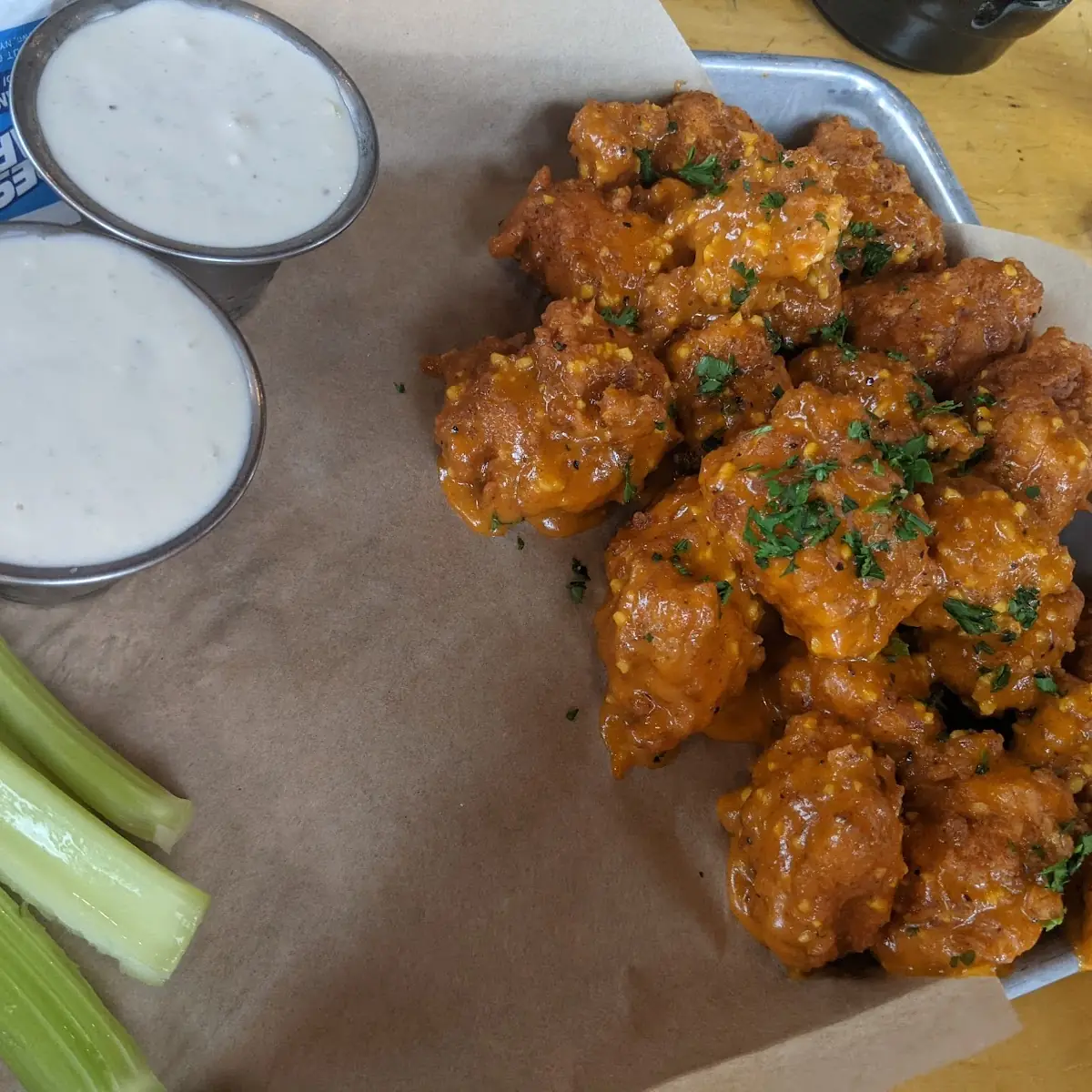 Spicy Garlic Boneless Wings