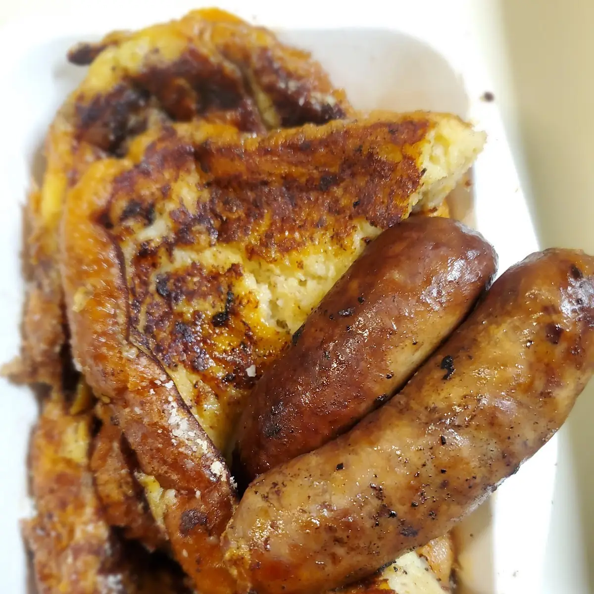 French Toast and Sausage